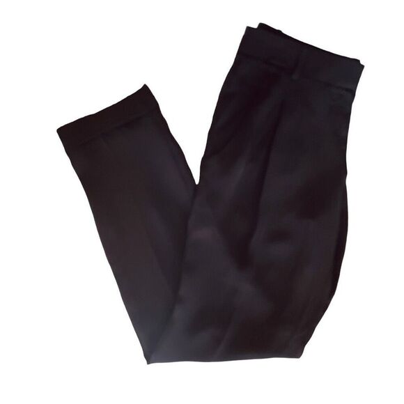 Theory Black Silk Dress Pants size 4 - Picture 4 of 12